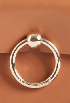 CLAUDIE PIERLOT Mini Sac Anouck Cuir Caramel -Claudie Pierlot Mode Claudie CFASA00551 G004 H 5