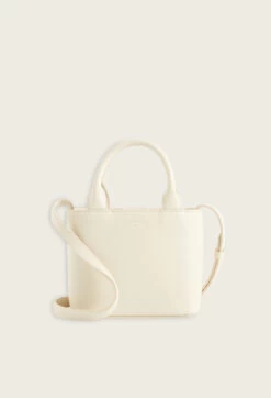 CLAUDIE PIERLOT Sac Anouck Nano Cuir Grainé écru -Claudie Pierlot Mode Claudie CFASA00552 A004 H 4
