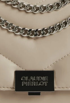 CLAUDIE PIERLOT Sac Angelina Cuir Beige -Claudie Pierlot Mode Claudie CFASA00572 A023 H 5