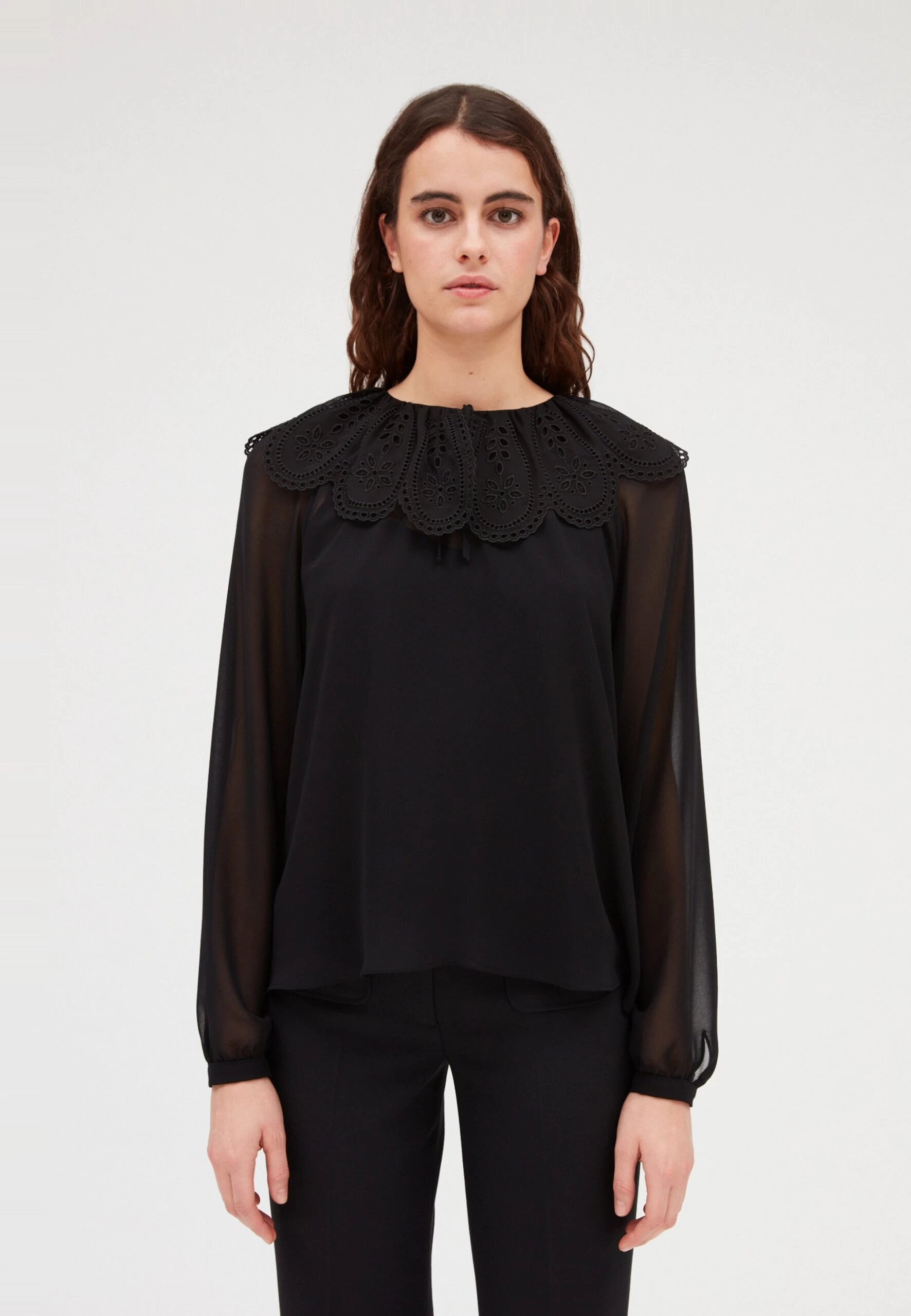 CLAUDIE PIERLOT Badelbis - Blouse - Noir 3 CLAUDIE PIERLOT Badelbis - Blouse - Noir