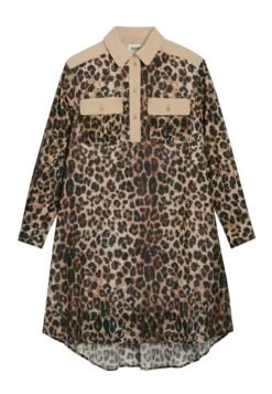 CLAUDIE PIERLOT Raban - Robe Chemise - Print Fonce -Claudie Pierlot Mode a158c05f84834d148739da66505a2633