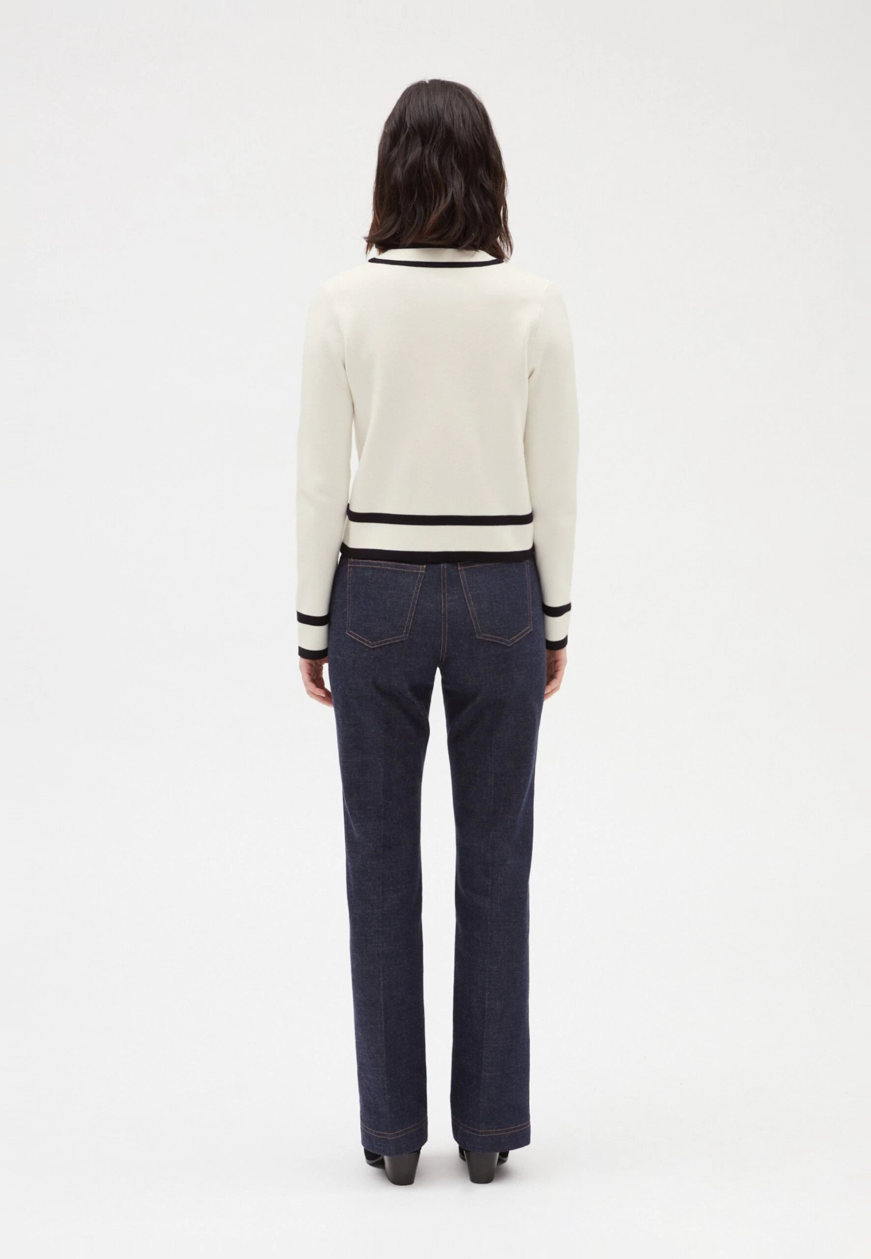 CLAUDIE PIERLOT Melusino - Gilet - Bicolore 5 CLAUDIE PIERLOT Melusino - Gilet - Bicolore – Image 3