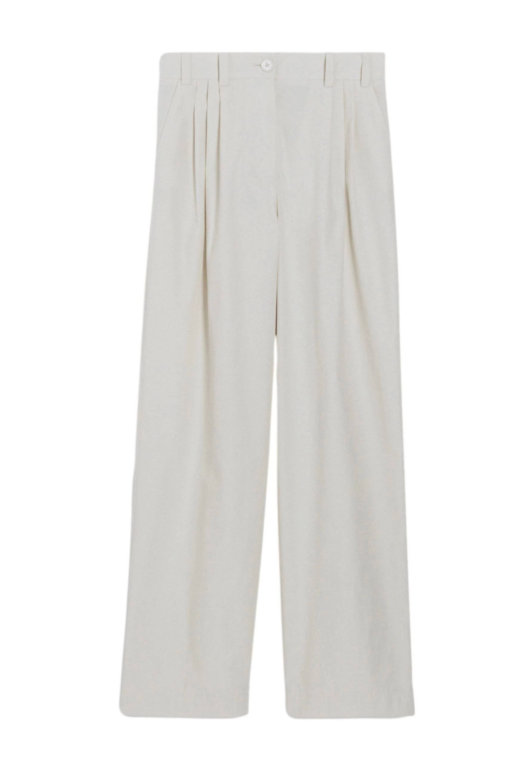 CLAUDIE PIERLOT Pearl - Pantalon Classique - Ivoire 7 CLAUDIE PIERLOT Pearl - Pantalon Classique - Ivoire – Image 5