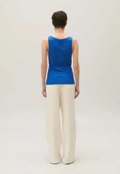 CLAUDIE PIERLOT Togo - Débardeur - Bleu Santorin -Claudie Pierlot Mode a70951ff76fc448c95b3c4b07467fd8c