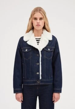 CLAUDIE PIERLOT Vague - Veste En Jean - Denim Brut