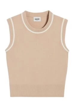 CLAUDIE PIERLOT Majusculeter - Débardeur - Beige Clair -Claudie Pierlot Mode aa0f3a4d08b84060920ae3eb832d6535