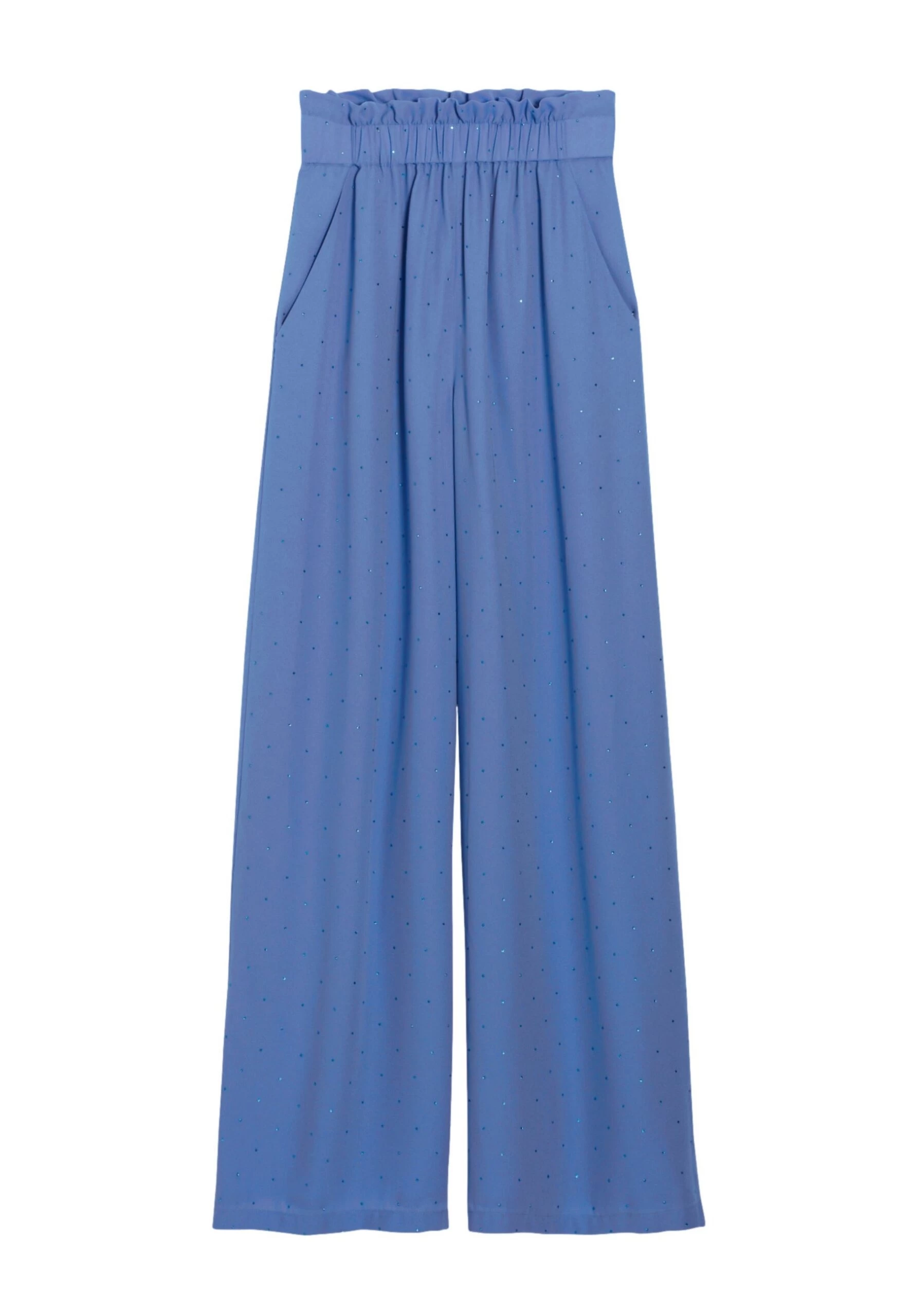 CLAUDIE PIERLOT Pantinstrass - Pantalon Classique - Bleu Ciel 7 CLAUDIE PIERLOT Pantinstrass - Pantalon Classique - Bleu Ciel – Image 5