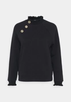 CLAUDIE PIERLOT Tape - Sweatshirt - Marine -Claudie Pierlot Mode aa627ab6df194c7e8cec36f63a113bc8