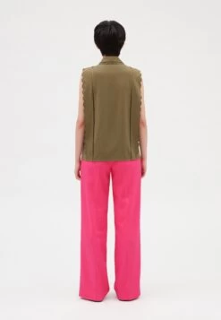 CLAUDIE PIERLOT Beflower - Débardeur - Lichen -Claudie Pierlot Mode aad6b83758c0494ab856d3e3d7187afd