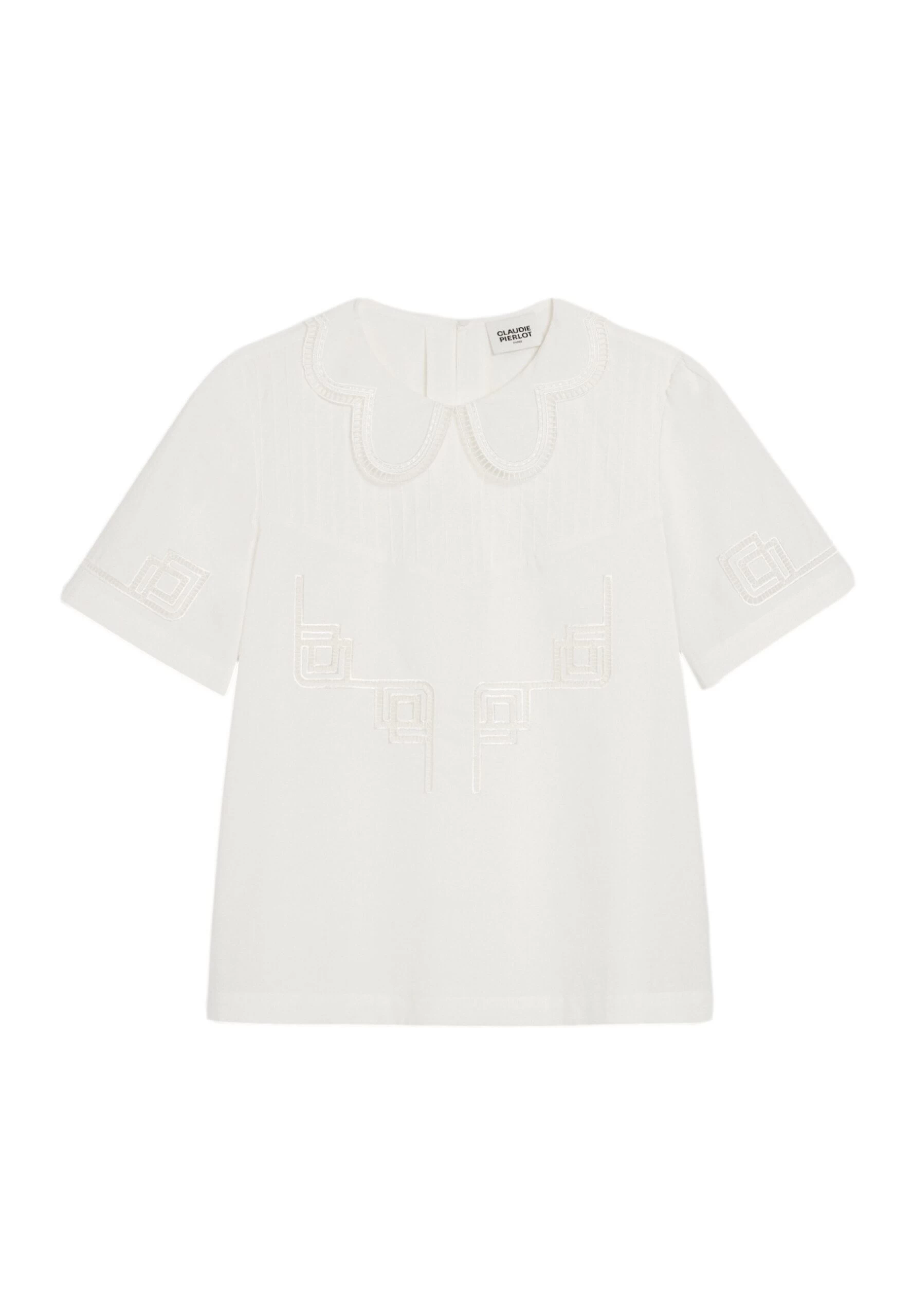 CLAUDIE PIERLOT Basilic - Blouse - Ecru 7 CLAUDIE PIERLOT Basilic - Blouse - Ecru – Image 5