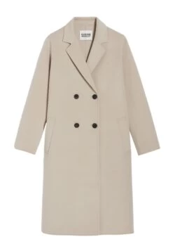 CLAUDIE PIERLOT Galantbis - Manteau Classique - Beige Clair -Claudie Pierlot Mode ae6dbdf8c90445b1a015514140fa512d