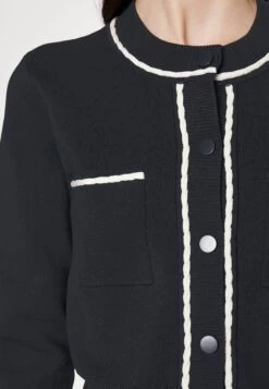 CLAUDIE PIERLOT Matressi - Gilet - Marine -Claudie Pierlot Mode b113429c39cf4720a7e1d55304b81baa