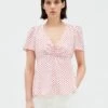 CLAUDIE PIERLOT Balboa - Blouse - Print Clair -Claudie Pierlot Mode b25704a7258f48aa8d189f18f6d5e022
