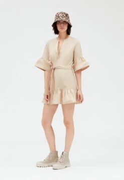 CLAUDIE PIERLOT Right - Robe De Jour - Mastic 11 CLAUDIE PIERLOT Right - Robe De Jour - Mastic -Claudie Pierlot Mode b821d2293fe84a4eb55806c47c1c13df