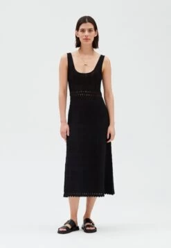 CLAUDIE PIERLOT Miroir - Robe Pull - Noir