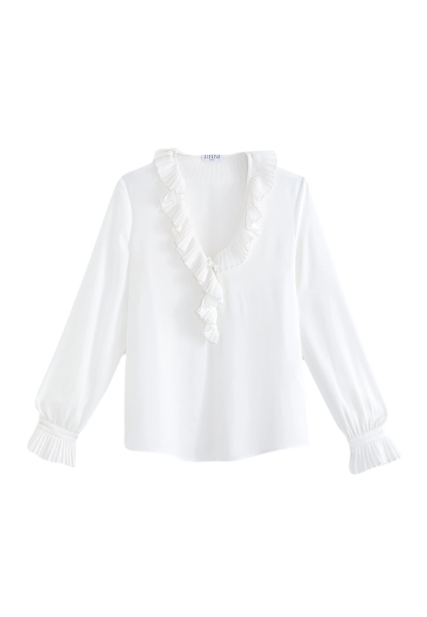 CLAUDIE PIERLOT Bonaire - Blouse - Ecru 4 CLAUDIE PIERLOT Bonaire - Blouse - Ecru – Image 2