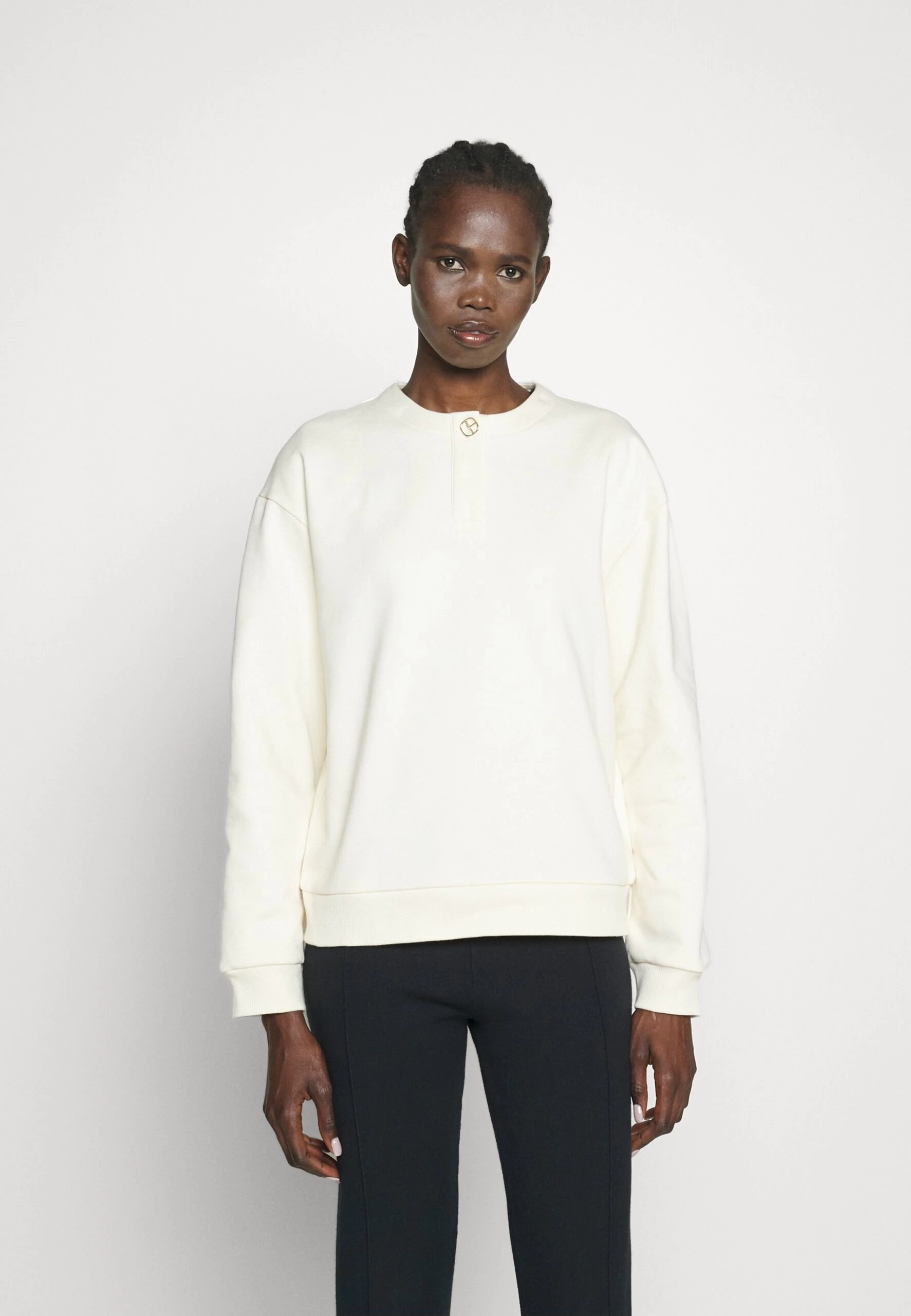 CLAUDIE PIERLOT Sweatshirt - Ecru 6 CLAUDIE PIERLOT Sweatshirt - Ecru – Image 4