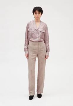 CLAUDIE PIERLOT Cachou - Chemisier - Print Clair