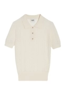 CLAUDIE PIERLOT Polo - Ecru -Claudie Pierlot Mode bc68bd4c13b94480a2a62fa59959c18b