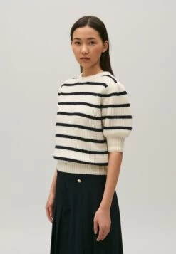 CLAUDIE PIERLOT Manouk - T-Shirt Imprimé - Bicolore -Claudie Pierlot Mode bd011a138d7a48fc8a73dcfe212f9733