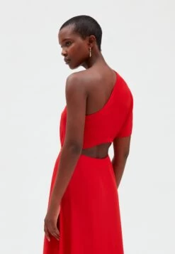 CLAUDIE PIERLOT Ruliana - Robe De Jour - Fraise -Claudie Pierlot Mode be05981515614b83b41aa4b16fd26217