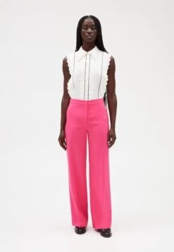 CLAUDIE PIERLOT Pisto - Pantalon Classique - Bubble Gum