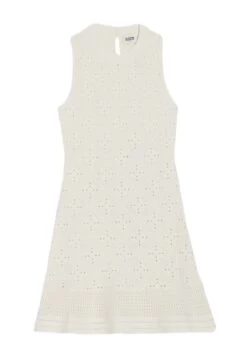 CLAUDIE PIERLOT Manua - Robe Pull - Ecru -Claudie Pierlot Mode bfef93992e6a4f3c83ac32e10375424e