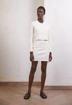 CLAUDIE PIERLOT Macbis - Minijupe - Ivoire