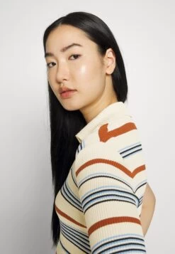 CLAUDIE PIERLOT Manoir - Polo - Multi-Coloured -Claudie Pierlot Mode c15dafd2dfc64320b4eae288c5310a41