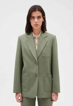 CLAUDIE PIERLOT Violaine - Manteau Court - Lichen