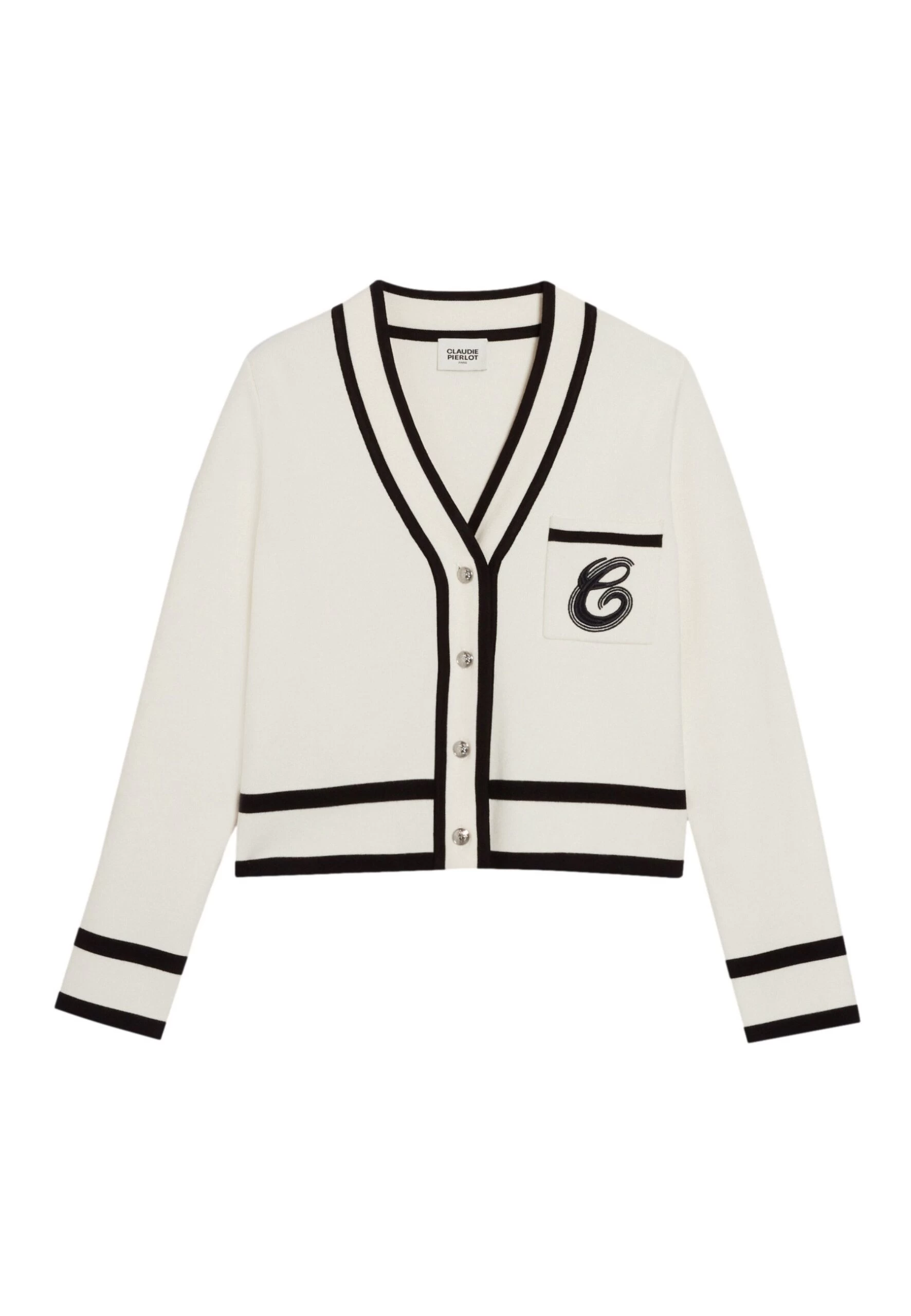 CLAUDIE PIERLOT Melusino - Gilet - Bicolore 7 CLAUDIE PIERLOT Melusino - Gilet - Bicolore – Image 5