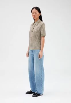 CLAUDIE PIERLOT Tioui - Polo - Print Clair 11 CLAUDIE PIERLOT Tioui - Polo - Print Clair -Claudie Pierlot Mode c434b6ae39424ddebd78d63bb972691d