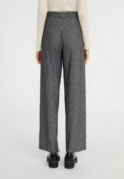 CLAUDIE PIERLOT Peggy - Pantalon Classique - Gris Chine -Claudie Pierlot Mode c6ae7fa2d51a49c88a40d044e56533dd