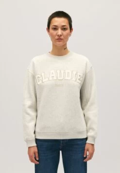 CLAUDIE PIERLOT Toybis - T-Shirt À Manches Longues - Gris