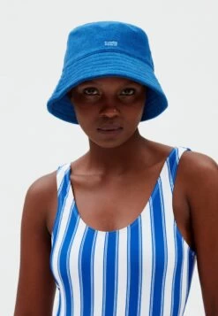 CLAUDIE PIERLOT Aponge - Chapeau - Bleu Santorin
