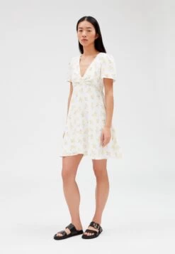 CLAUDIE PIERLOT Rossamimosa - Robe De Jour - Print Clair -Claudie Pierlot Mode cbc63fefa1924881aa1fac6911e9eac7