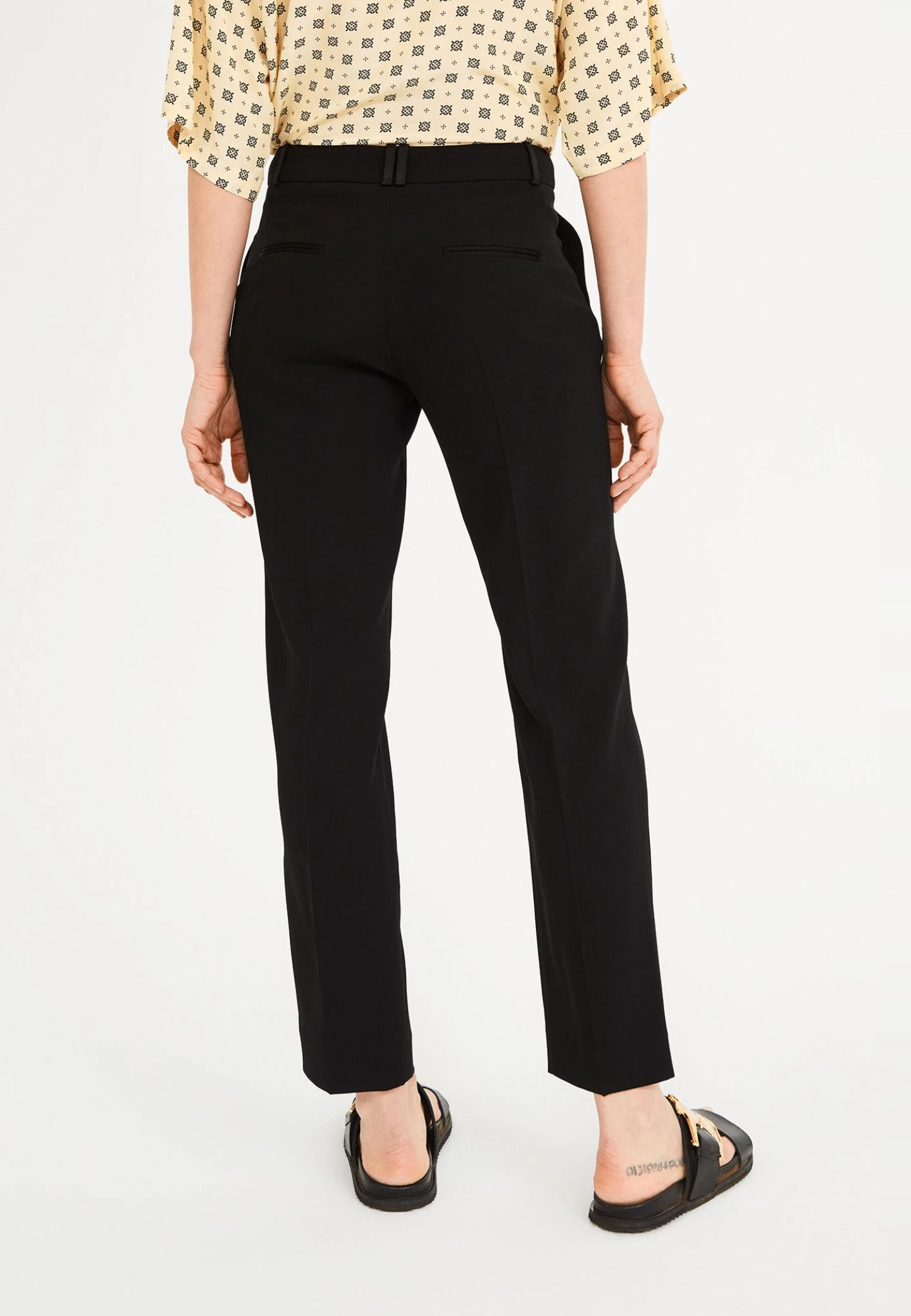 CLAUDIE PIERLOT Poupin - Pantalon Classique - Noir 5 CLAUDIE PIERLOT Poupin - Pantalon Classique - Noir – Image 3