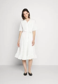 CLAUDIE PIERLOT Robe Chemise - Ecru