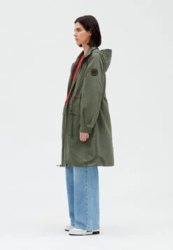 CLAUDIE PIERLOT Gadget - Parka - Kaki 12 CLAUDIE PIERLOT Gadget - Parka - Kaki -Claudie Pierlot Mode cc9d622dd20946ebabb5ea344bed3325