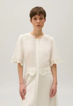 CLAUDIE PIERLOT Radeau - Robe Longue - Ecru -Claudie Pierlot Mode cdeff508a9084d9d82a9d0c616ba0ea0