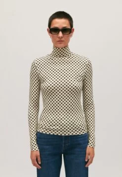 CLAUDIE PIERLOT Timaemonogramme - T-Shirt À Manches Longues - Print Clair