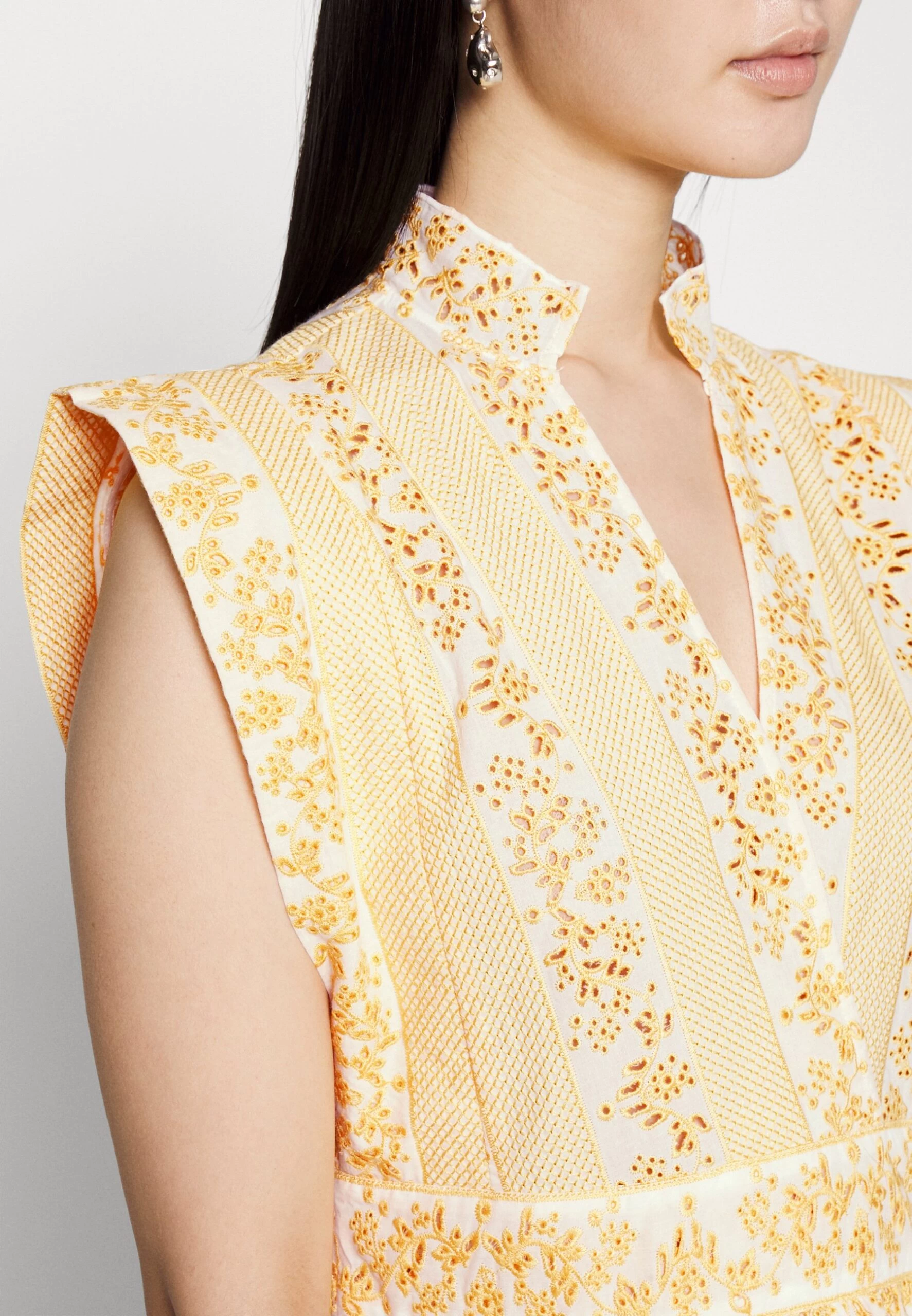 CLAUDIE PIERLOT Robe De Jour - Mimosa 7 CLAUDIE PIERLOT Robe De Jour - Mimosa – Image 5