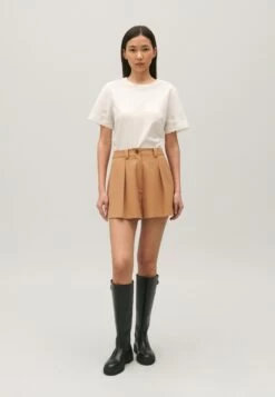 CLAUDIE PIERLOT Eden - Short - Nougat -Claudie Pierlot Mode d114b3be5ca44b2b9ec66175c6969a5c