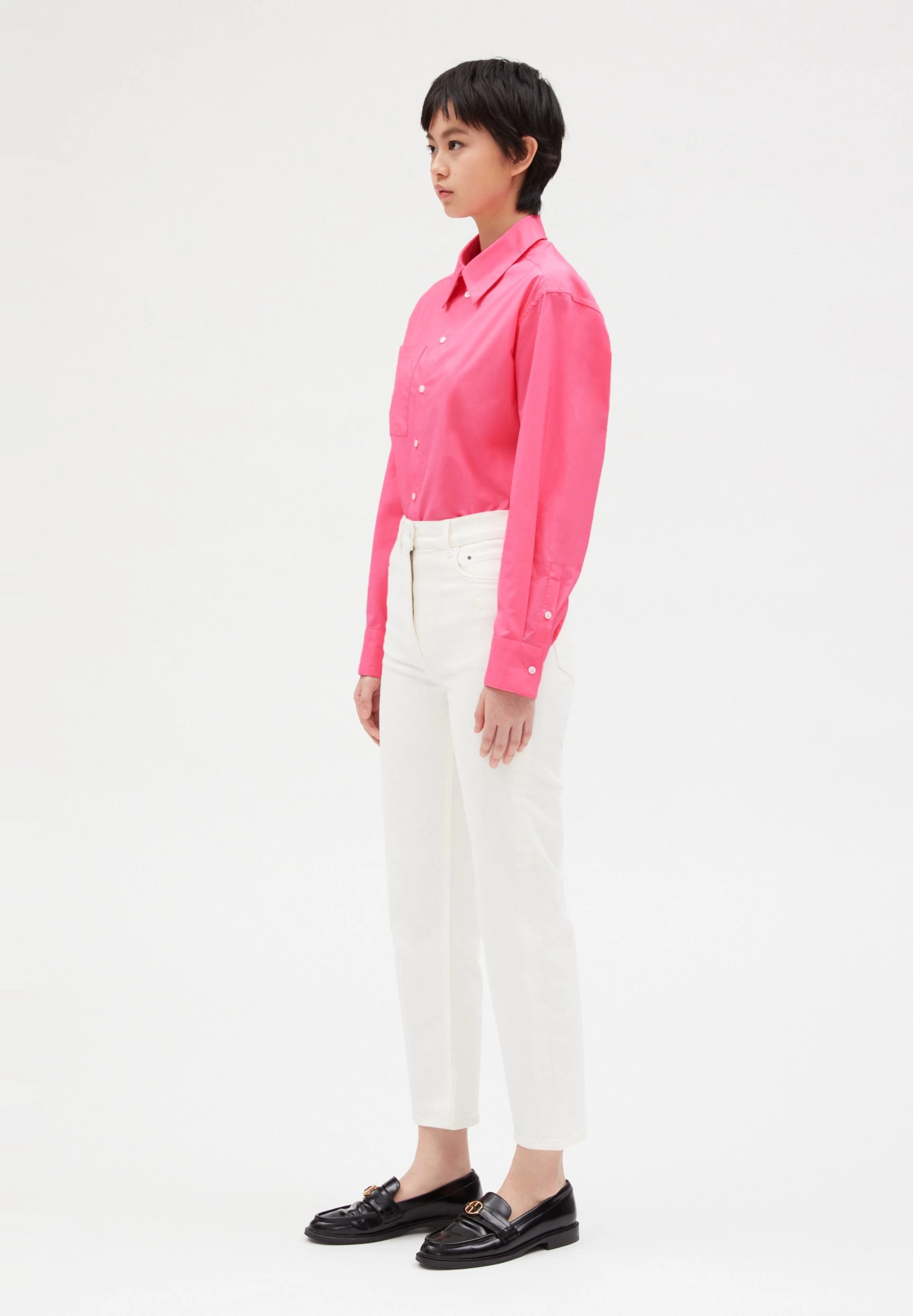 CLAUDIE PIERLOT Calisson - Chemisier - Bubble Gum 6 CLAUDIE PIERLOT Calisson - Chemisier - Bubble Gum – Image 4