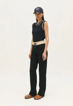 CLAUDIE PIERLOT Macmic - Pantalon Classique - Marine -Claudie Pierlot Mode d24ca9f51acc408fa5573955fed72f41