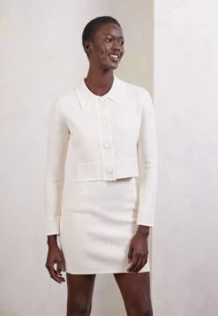 CLAUDIE PIERLOT Micbis - Gilet - Ivoire