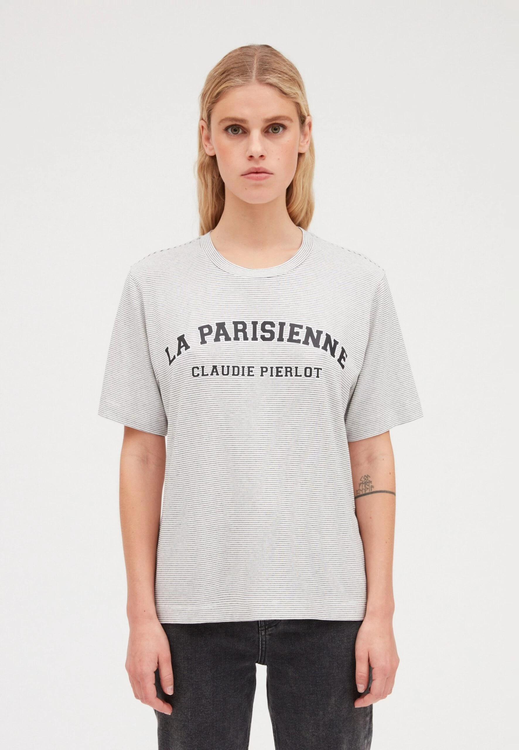 CLAUDIE PIERLOT Torun - T-Shirt Imprimé - Bicolore 3 CLAUDIE PIERLOT Torun - T-Shirt Imprimé - Bicolore