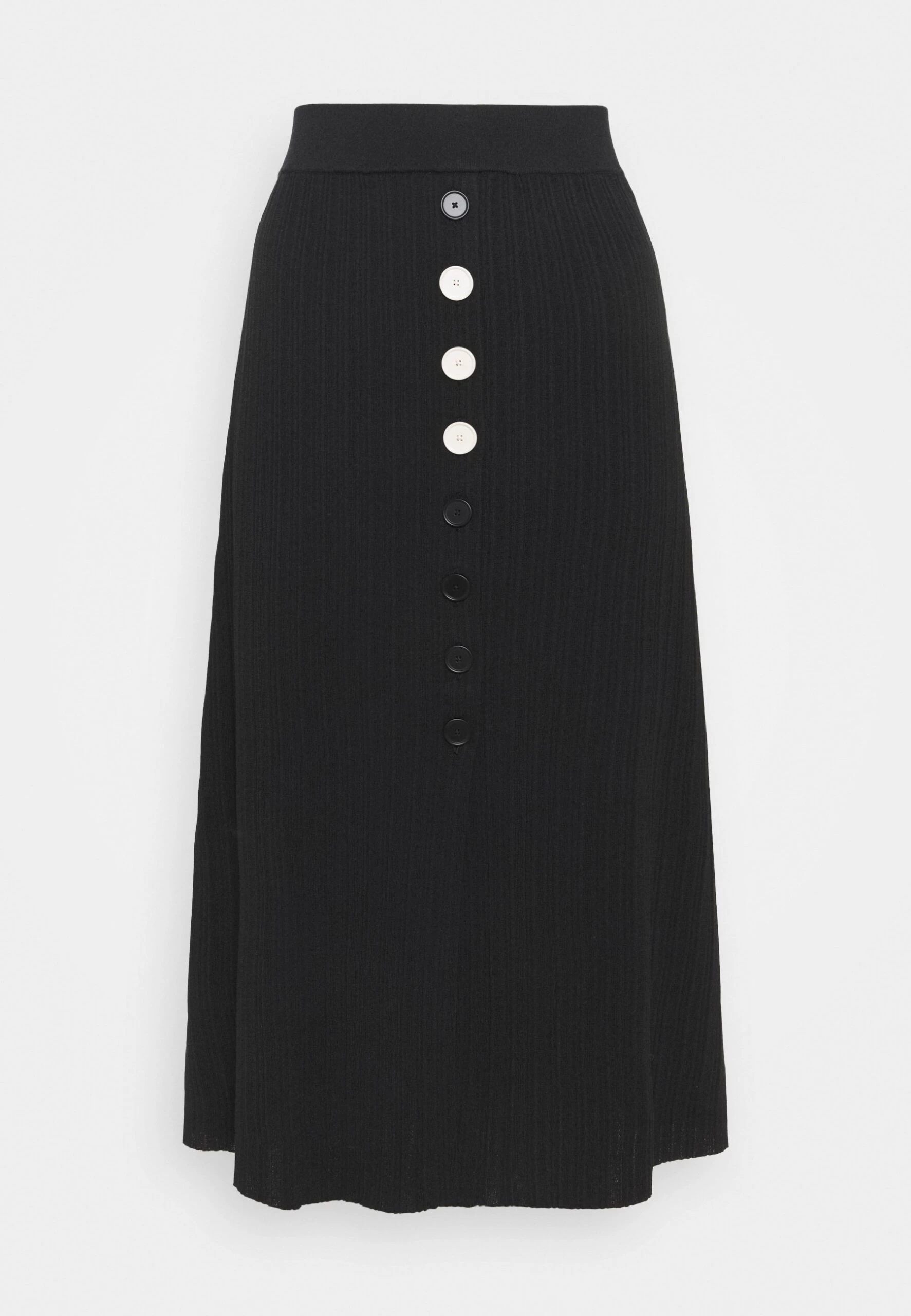 CLAUDIE PIERLOT Maxipli - Jupe Trapèze - Noir 7 CLAUDIE PIERLOT Maxipli - Jupe Trapèze - Noir – Image 5