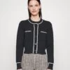 CLAUDIE PIERLOT Matressi - Gilet - Marine -Claudie Pierlot Mode d6ecd0e2579843caa3987ba3b2d61ed7