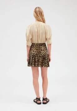 CLAUDIE PIERLOT Sisterleo - Jupe Trapèze - Print Fonce -Claudie Pierlot Mode d79f83d21f584e29ad12352289421e9f